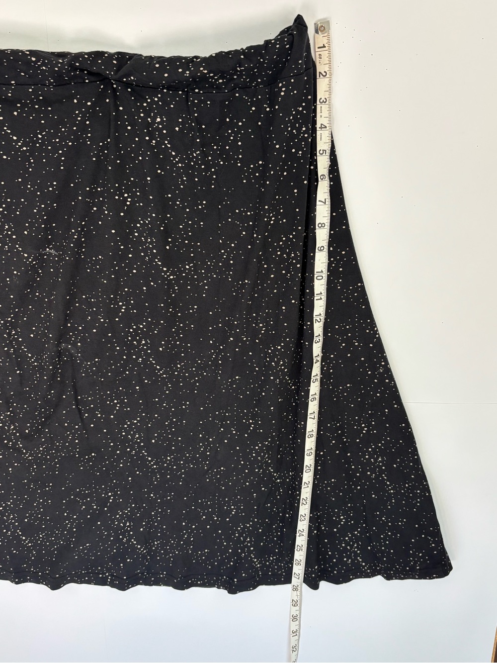 Svaha 100% organic cotton Boho Moon Phase Black A-Line Skirt XL whimsy goth - Picture 10 of 11